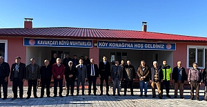Kaymakam Akman, köy ziyaretlerinde vatandaşlarla bir araya geldi