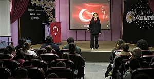 Minik yüreklerde büyük coşku! İstiklâl Marşını güzel okuma yarışması düzenlendi