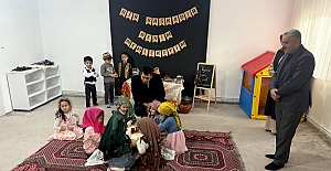 Yeni Cami 4-6 Yaş Kuran Kursunda anlamlı kutlama