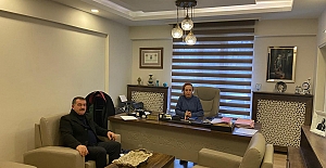 Ziraat Odası Başkanı Tokmak’tan İlçe Başkanı Demiral’a hayırlı olsun ziyareti