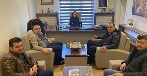 Köy muhtarları ile bir araya geldi