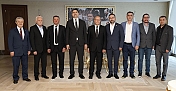 Başkan Dereli, Ataşehir ve Çekmeköy Belediye Başkanlarını ziyaret etti 