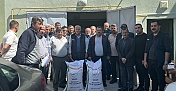 Kargı'da çeltik üreticilerine tohum desteği