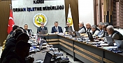 İşletme Müdürleri Değerlendirme Toplantısı Kargı’da gerçekleştirildi