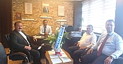 Anahtar Parti’den Milli Eğitim Müdürü Murat Peker’e hayırlı olsun ziyareti