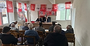 CHP Milletvekili Tahtasız’dan Kargı İlçe Başkanı Çelik'e hayırlı olsun ziyareti