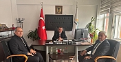 Gelecek Parti ilçe başkanlarından Başkan Hamit Dereli’ye ziyaret