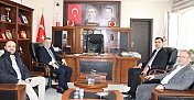 Kaymakam Akman’dan Gençlik ve Spor İl Müdürlüğü’ne ziyaret